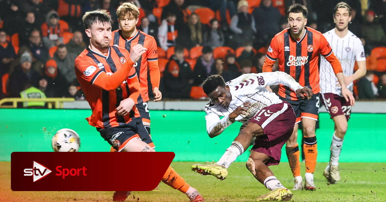 Derek McInnes lauds two-goal hero Landry Kabore after Hearts beat Dundee United