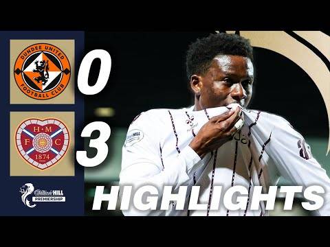 Dundee United 0-3 Heart of Midlothian | HIGHLIGHTS | William Hill Premiership