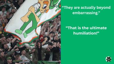 ‘Ultimate humiliation’: Celtic fans tears after seeing Rangers’ new trophy mural