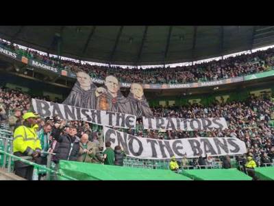 Celtic Fans Message To Celtic Board | Atmosphere & Goals | Celtic 2-0 Falkirk