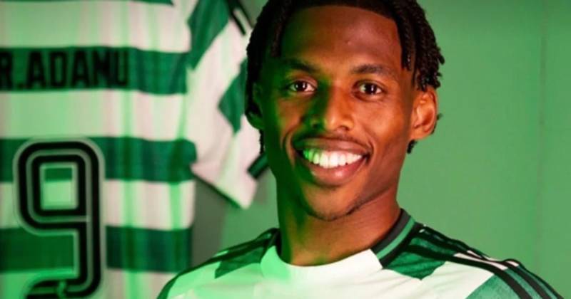 Junior Adamu delivers first Celtic words after transfer as striker makes promise to Martin O’Neill