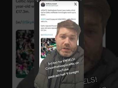 THIRD BID FOR ARNE ENGELS! #CELTICFC #transferdeadline THIRD BID FOR ARNE ENGELS! #CELTICFC #transferdeadline