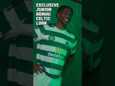 Junior Adamu signs for Celtic on loan Junior Adamu signs for Celtic on loan