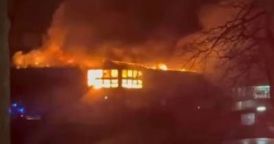 Celtic Supporters Club destroyed in massive fire as shopping centre forced to close