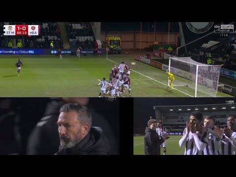 HEARTS BROKEN 88th Minute Winner & Full Time Scenes | St Mirren 1-0 Hearts