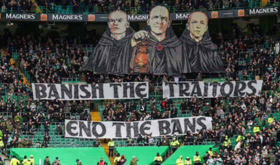 TIME UP- Celtic fans call for Michael Nicholson to be sacked