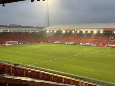Aberdeen v Celtic – Match Postponed due to waterlogged pitch
