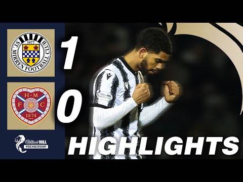 St. Mirren 1-0 Heart of Midlothian | HIGHLIGHTS | William Hill Premiership