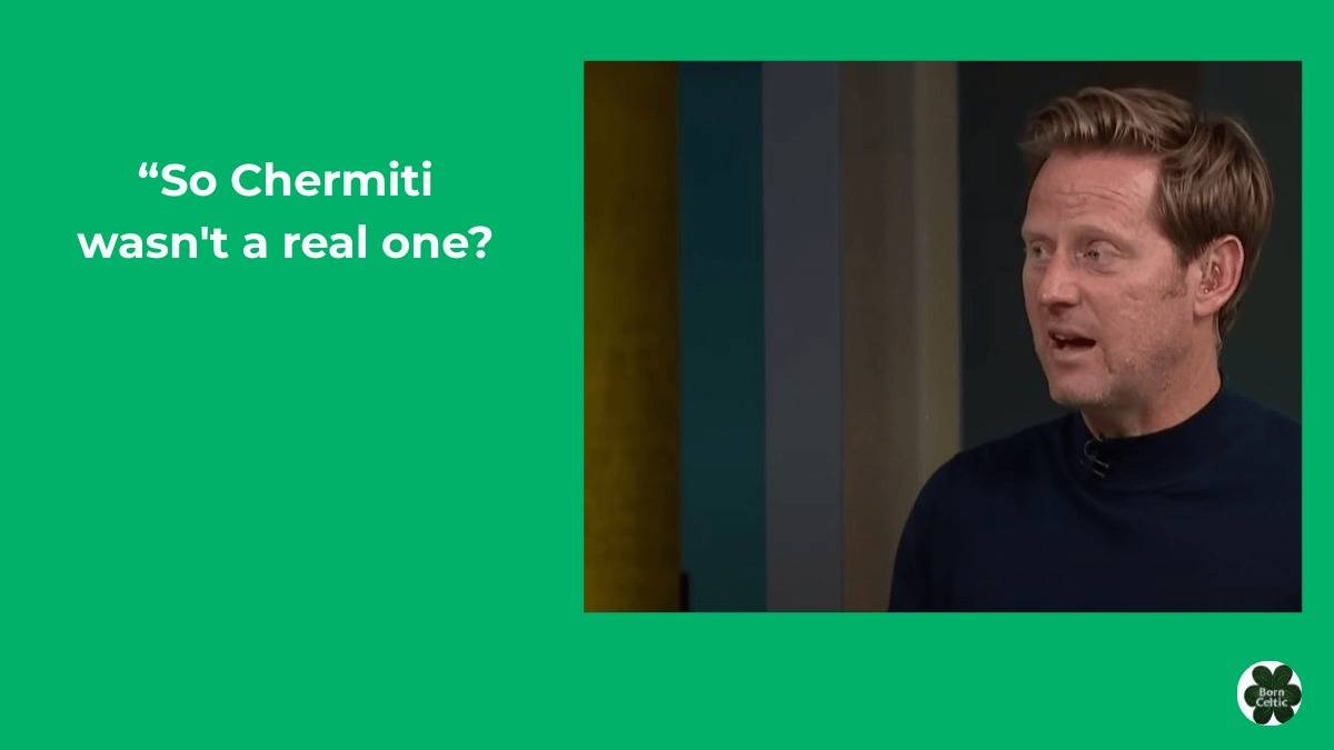 Watch: Celtic fans will be in tears as Michael Stewart dismantles Rangers’ Chermiti ‘bid’ claims live on air