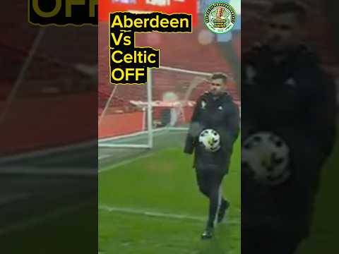 TONIGHT’S clash between Aberdeen and Celtic has been CALLED OFF