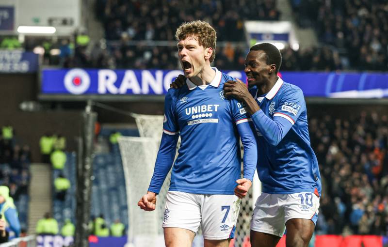 Rangers take advantage of Hearts slip and Celtic call-off but final score does not tell full story
