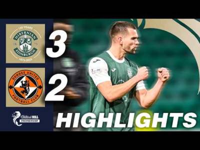 Hibernian 3-2 Dundee United | HIGHLIGHTS | William Hill Premiership