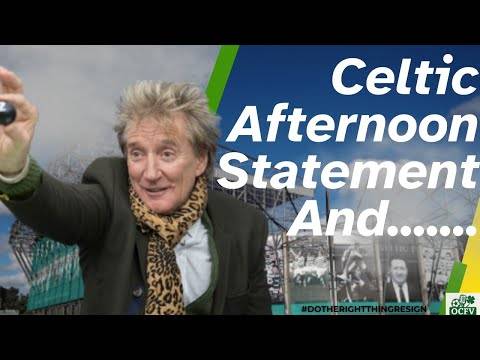 Celtic Release Thursday Afternoon Statement and ROD speaks out!