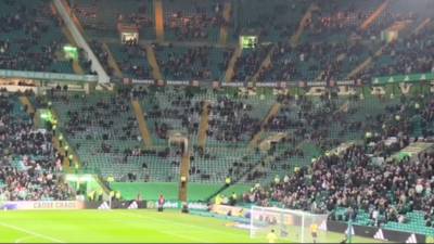 Extent of Celtic fan boycott laid bare with thousands of empty seats in Green Brigade section for Dundee cup clash