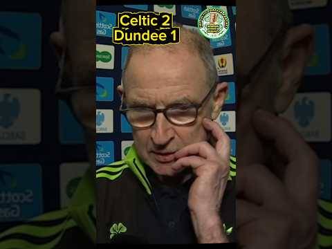 Celtic 2-1 Dundee AET / Martin O’Neill ad free
