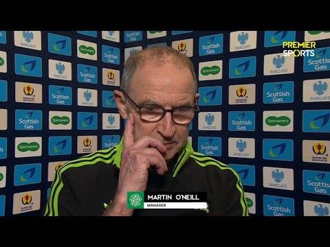 FANTASTIC Martin O’Neill Post Match Interview After Celtic Dramatic 2-1 Win Over Dundee Scottish Cup