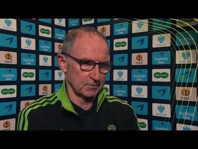 Martin O’Neill reacts after Celtic’s dramatic 2-1 win against Dundee