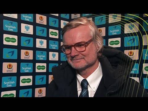 Steven Pressley post-match interview following Dundee’s 2-1 loss to Celtic