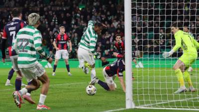 Celtic are just about getting away with it. heaven knows where they would be without Martin O’Neill