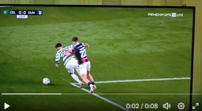 Different rules on display from match officials at Celtic Park