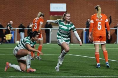 Morgan Cross equaliser keeps Celtic FC Women in title race