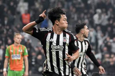 Watch ex-Celtic man Hyeongyu Oh’s astonishing Besiktas debut, scoring an overhead kick