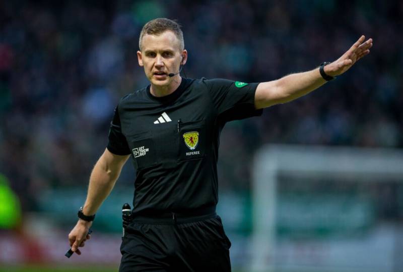 Referee and VAR for Celtic vs Livingston