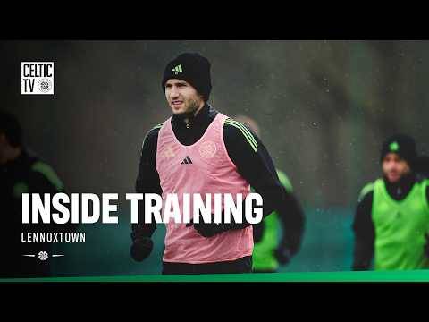 Inside Training: Celtic get set for Livingston at home under the lights (10/02/26)