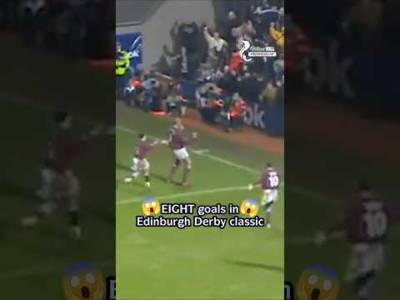 EIGHT-Goal Edinburgh Derby Classic 😅