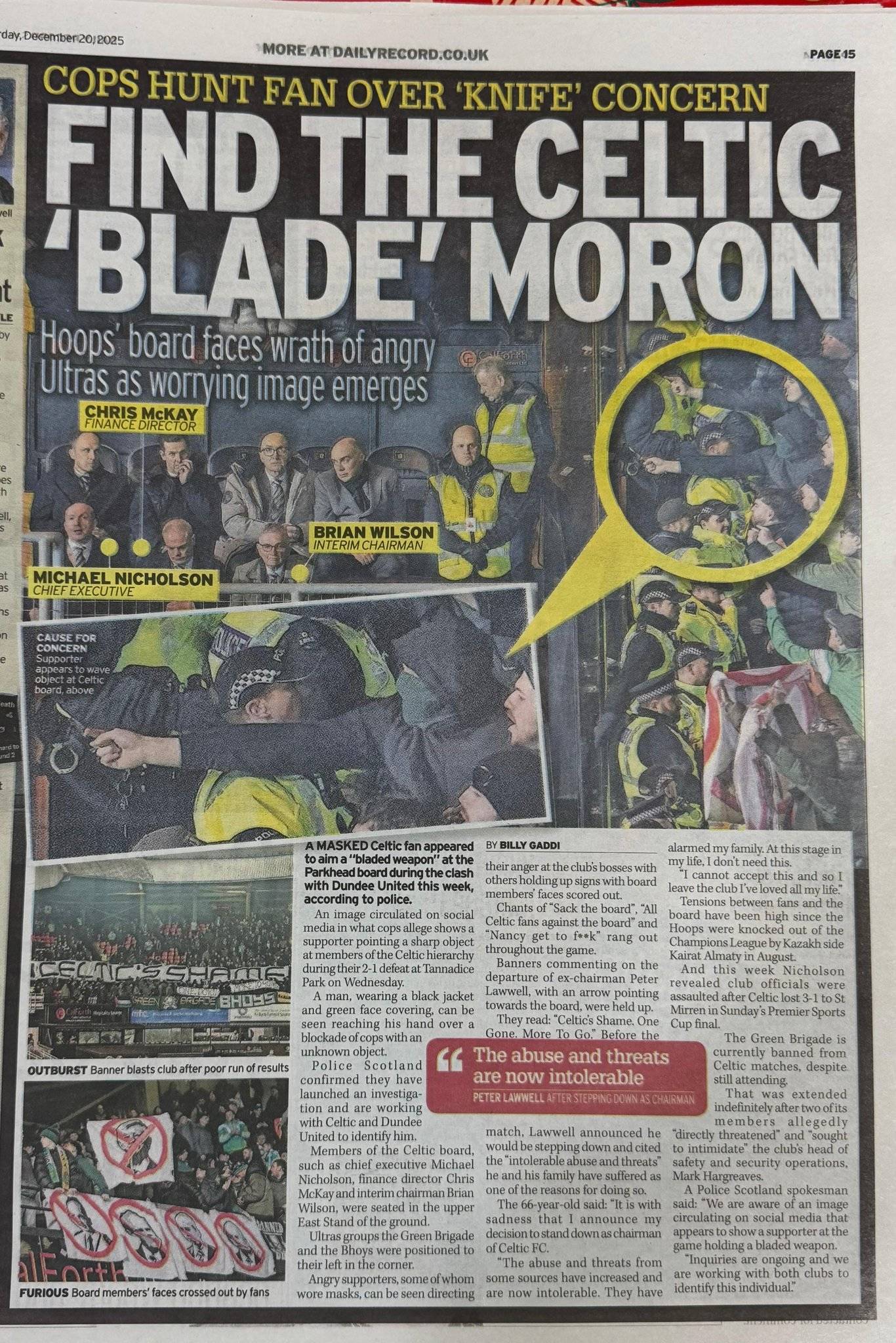 Ailing Daily Record pulls out of Glasgow