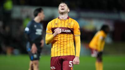 MOTHERWELL 1 RANGERS 1 What a woeful ending for Danny Rohl’s men . and it just had to be on-loan Celt Stephen Welsh who ruined their night