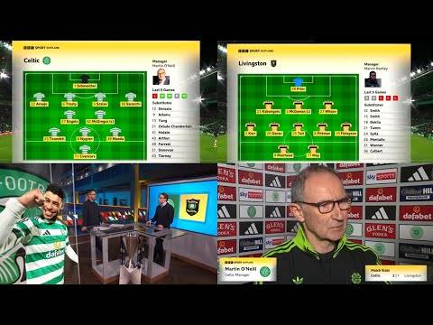 BBC Sportscene Highlights & Analysis Celtic 2-1 Livingston | Sensational Alex Oxlade-Chamberlain