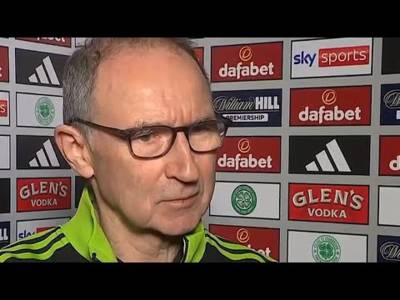 FANTASTIC Martin O’Neill Post Match Reaction To Dramatic 2-1 Win Over Livingston