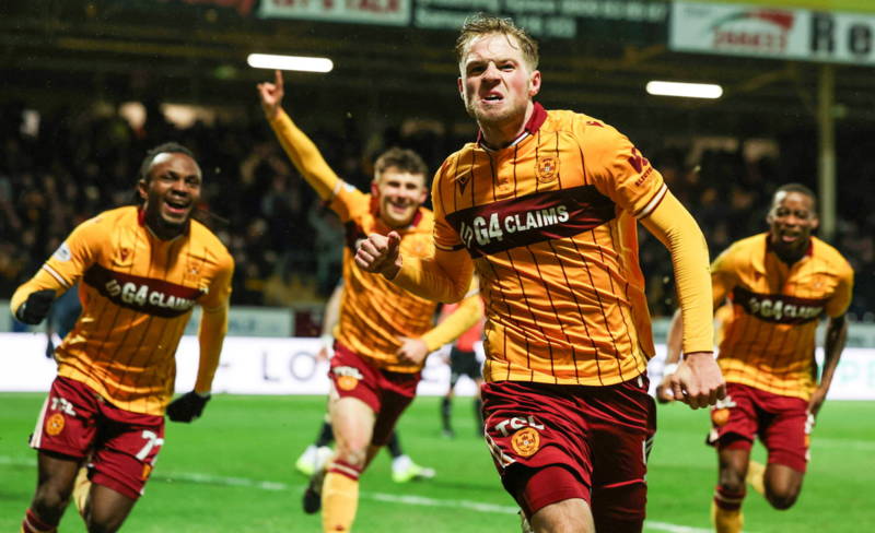 Fear and loathing at Fir Park: A goal for Celtic gives Motherwell a shot in the arm.