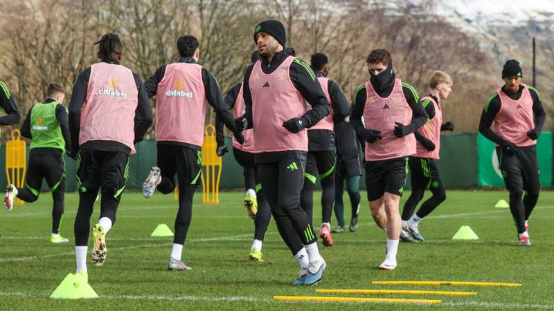 Training Gallery: Kilmarnock v Celtic