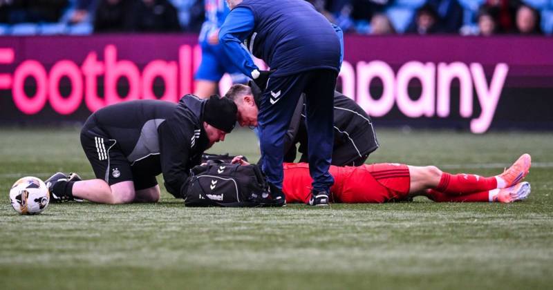 Aberdeen star breaks silence on horror injury that left him unconscious and reveals he’s no idea when he’ll be back