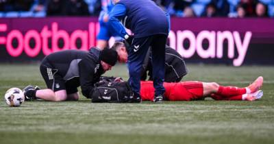 Aberdeen star breaks silence on horror injury that left him unconscious and reveals he’s no idea when he’ll be back