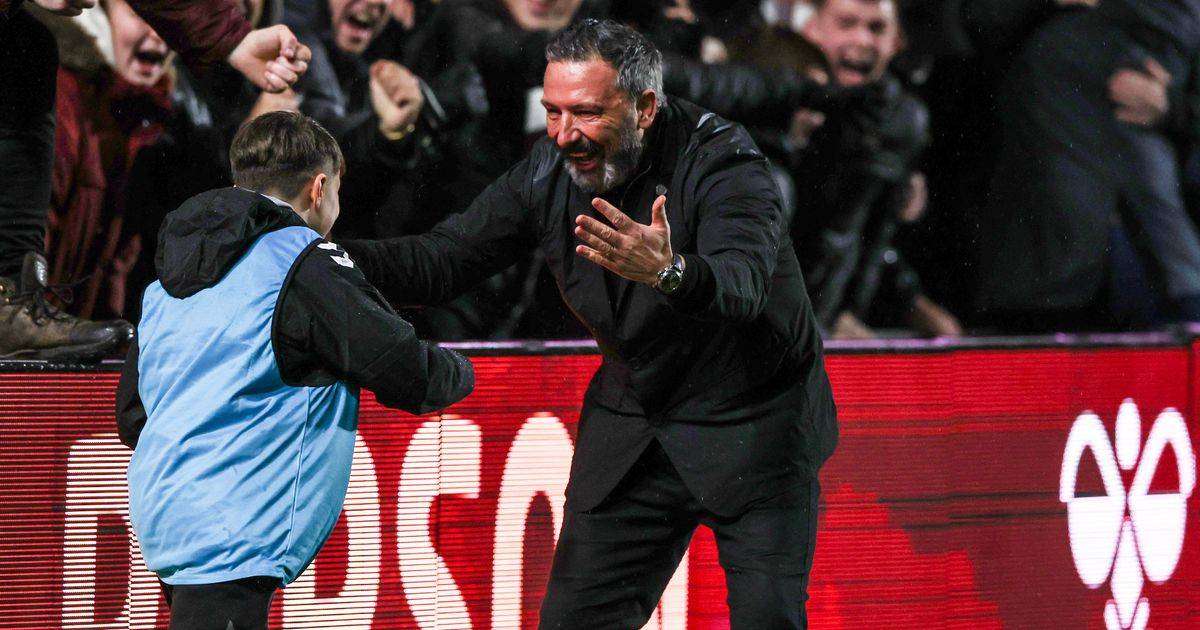 I’m convinced if Hearts beat Rangers on Sunday they will win the title and it will be arise Sir Derek McInnes