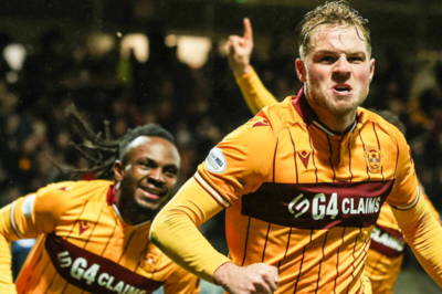 Celtic fans get their LMFAO moment, as Stephen Welsh forces the Ibrox side to Röhl with the punches at Fir Park!