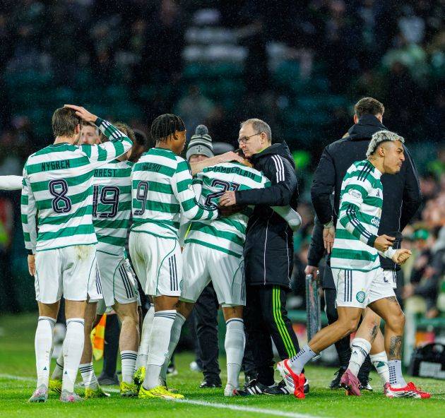 Video: Sensational fan footage captures Celtic dugout celebrations