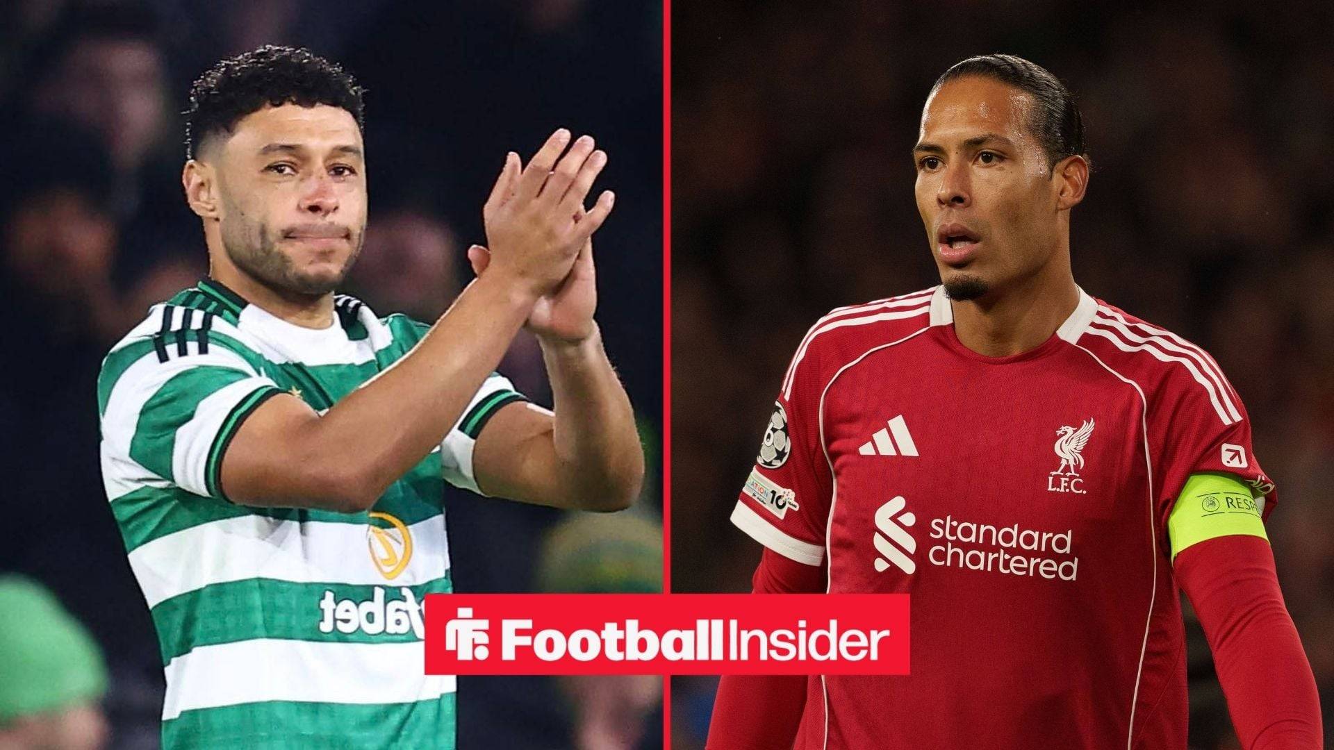 Virgil van Dijk sends message to Alex Oxlade-Chamberlain message after Celtic winner vs Livingston
