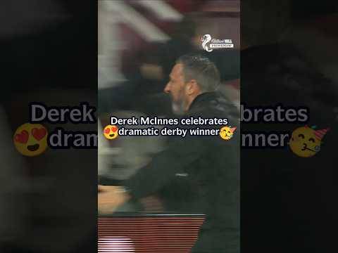 ? Derek McInnes’ Edinburgh Derby CELEBRATIONS