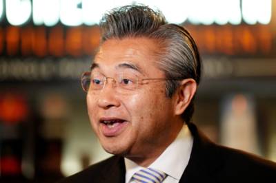 Japanese ambassador Hiroshi Suzuki shows his love for Celtic after Parkhead visit vs Livingston