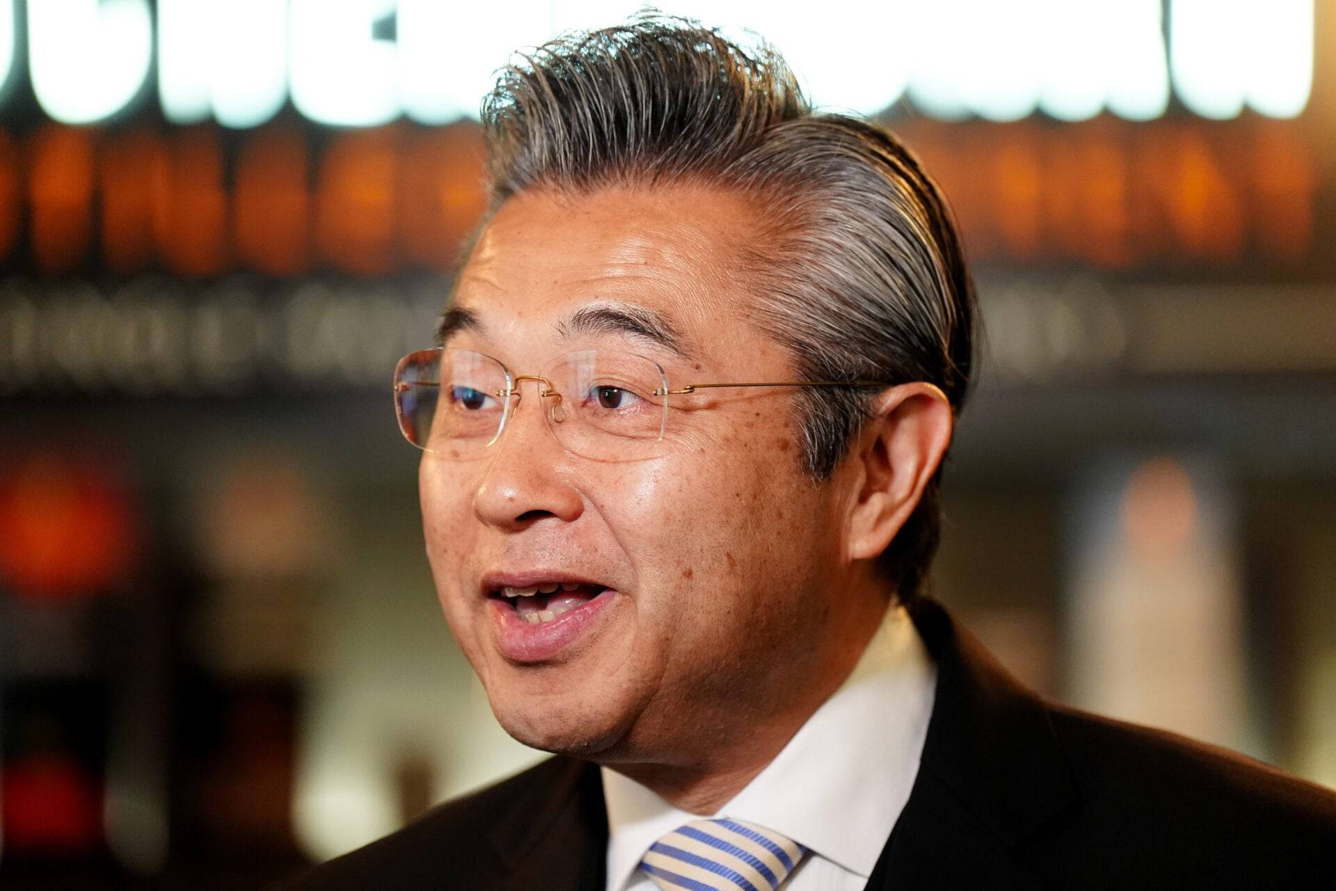 Japanese ambassador Hiroshi Suzuki shows his love for Celtic after Parkhead visit vs Livingston