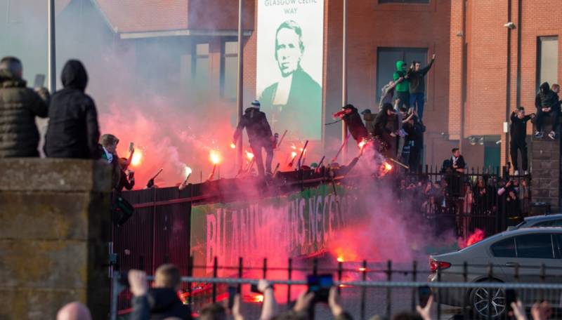 STAND UP IF YOU HATE THE BOARD- Celtic TV fails to silence the protests