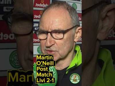 Martin O’Neill post match reaction | Celtic 2-1 Livingston