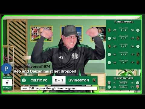 Celtic fan reaction to Motherwell GOAL?