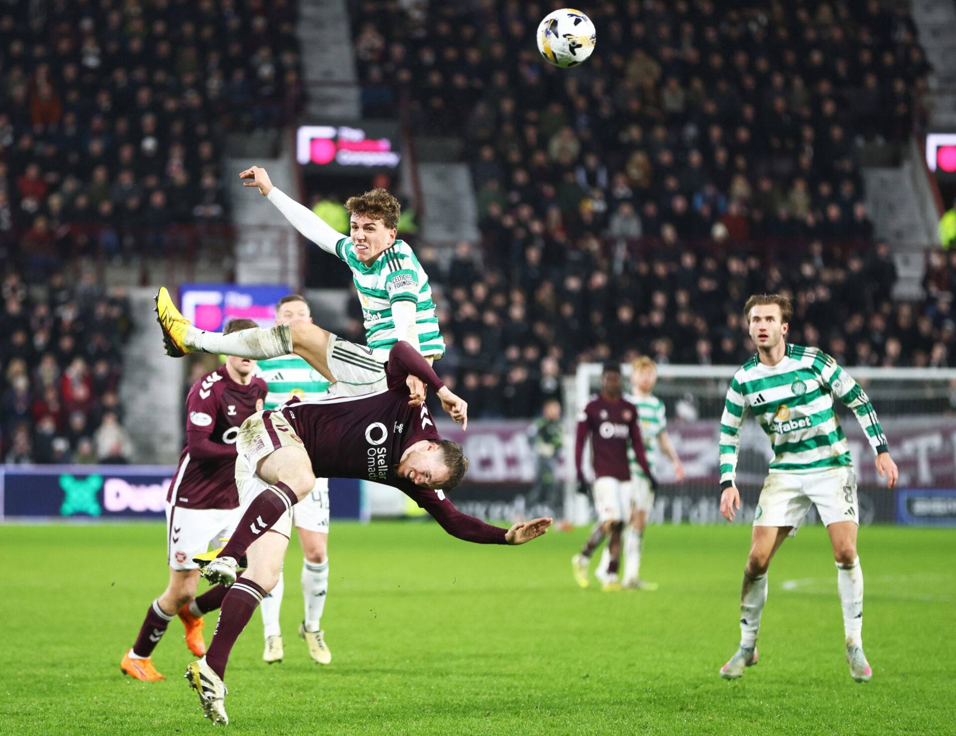 How Celtic’s next five league games compare to Hearts and Rangers in terms of average position