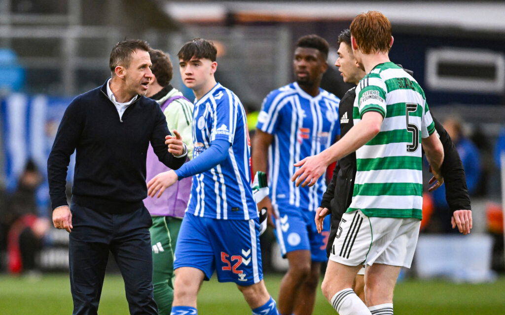 Furious Neil McCann reacts to defeat from Celtic