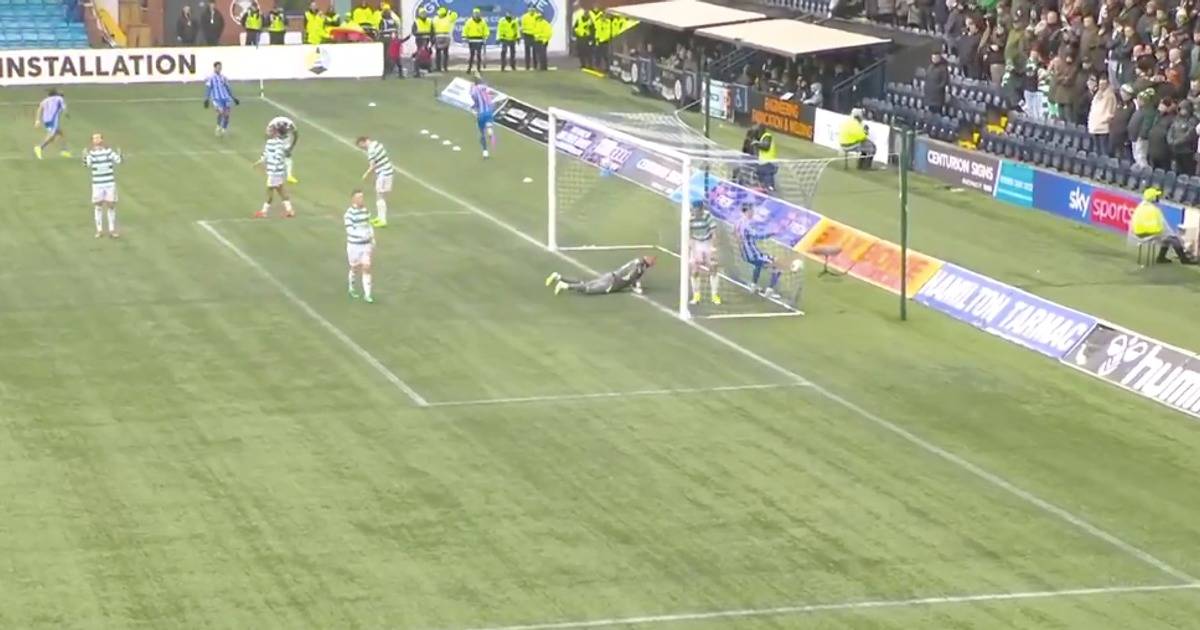 Findlay Curtis taunts Celtic fans as Rangers loanee sees wild Kilmarnock moment caught on camera
